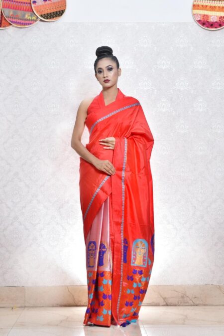 Mulberry Silk Saree With Blouse Piece