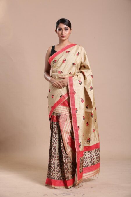 Muga Sardor Mekhela With Blouse Piece
