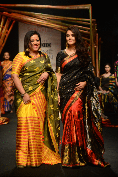 Celebrity's Mekhela Sador