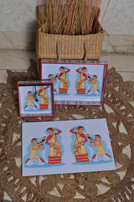 Tissue Paper Holder, Tray and Mat