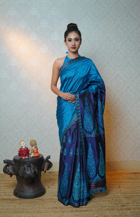 Mulberry Silk Saree With Blouse Piece