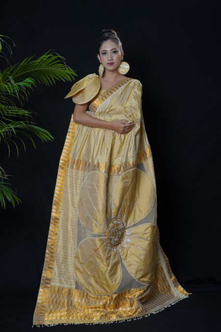 Mulberry silk saree with Blouse piece