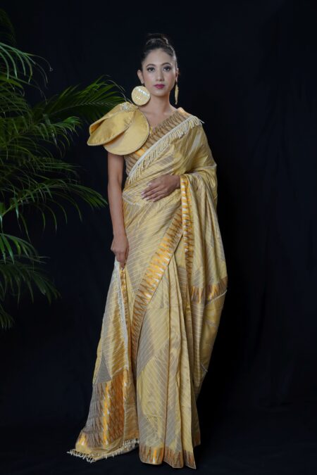 Mulberry silk saree with Blouse piece