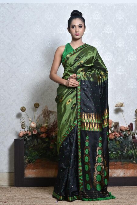 Mulberry silk saree with Blouse piece