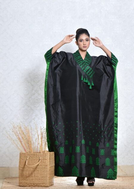 Mulberry silk Kaftan dress