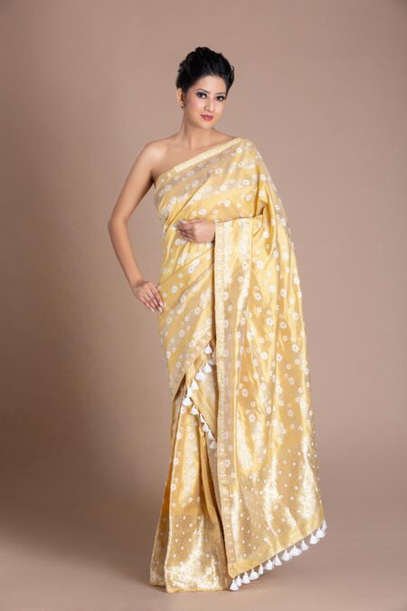 Mulberry silk Mekhela Chadar with Blouse piece