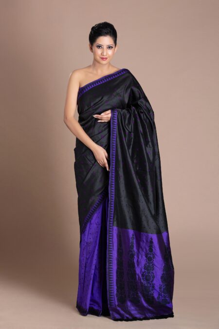 Mulberry silk Saree with Blouse piece